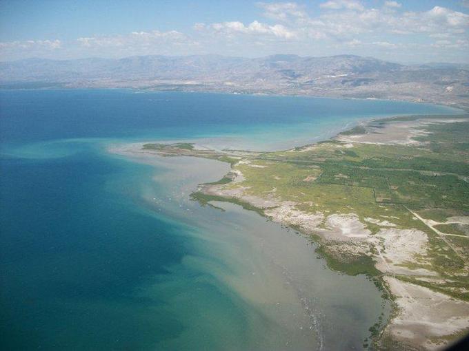 approaching Haiti coastline