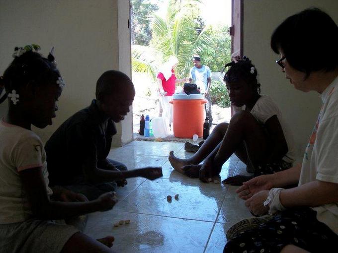 children playing games